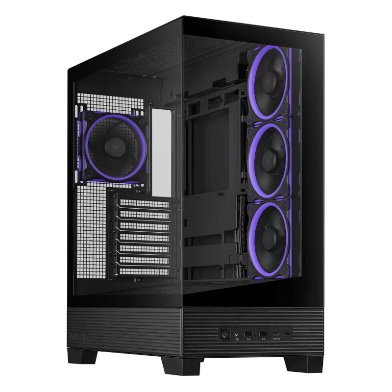 ASUS Kućište A31 Plus TG ARGB - Mid-tower, ATX, 4 ARGB - image 1
