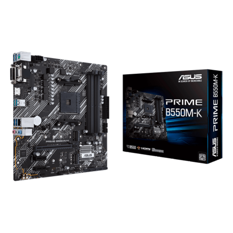 ASUS Matična ploča PRIME B550M-K - AMD B550, AM4, 4xDDR4, HDMI - image 1