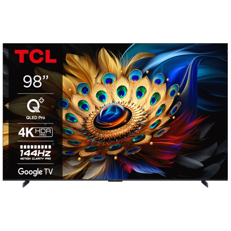 TCL 98" C655 4K QLED TV - QLED Pro, 144Hz, HDMI 2.1, Google TV - image 1