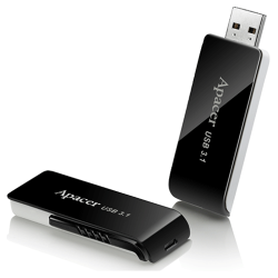 APACER FD 32GB USB3.1 AH350Black - thumbnail 1