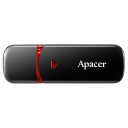 APACER FD 64GB USB 2.0 AH333Black - thumbnail 1