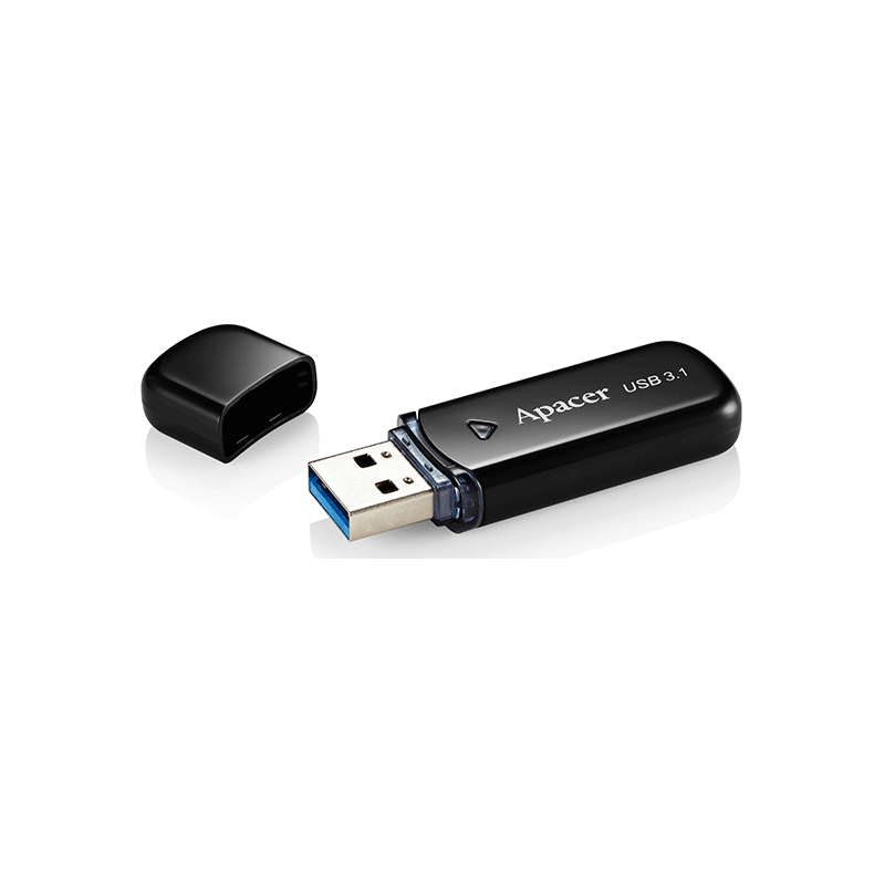 APACER FD 64GB USB 3.2 AH355Black - image 1