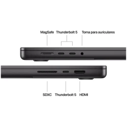 Apple MacBook Pro 16-inčni Space Black - M4 PRO, 24GB RAM, 512GB SSD, XDR ekran - thumbnail 3