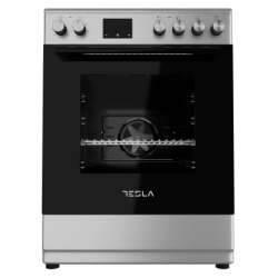 TESLA Šporet CV6400SXSamostojeći - Staklokeramički; 4x zone; Display sa 3 dugmića, ventilat - thumbnail 2