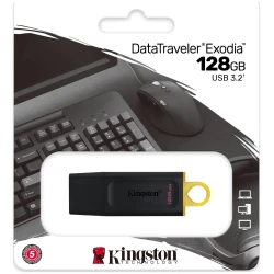 Kingston DataTraveler Exodia - 128GB, USB 3.2, prenosiv, brz - thumbnail 2