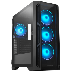 Chieftec Apex Case4x120mm A-RGB fans,control hubtempered glass, E-ATX - thumbnail 1
