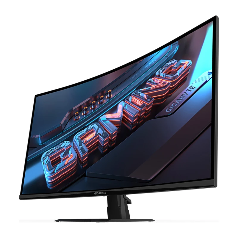 Gigabyte Monitor 31.5" GS32QCA – QHD, 180Hz, 1ms, Zakrivljen - image 1