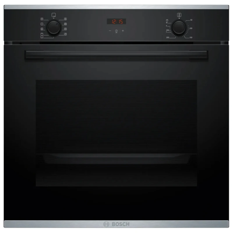 BOSCH pećnica  Serie 4| CRNA A, EcoClean,71L,7 programaTeleskopska vodilica,3D vrući zrak - image 1