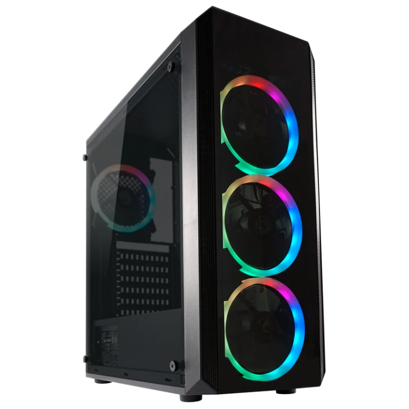 LC-Power Kućište 703BQuad-Luxx - ATX, RGB, Staklo, Hlađenje - image 1