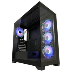 LC-Power Case Gaming 715B Midi-tower, ATX, 4x ARGB fan1x USB-C, 2x USB-A - thumbnail 2
