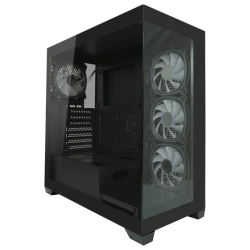 LC-Power Case Gaming 715B Midi-tower, ATX, 4x ARGB fan1x USB-C, 2x USB-A - thumbnail 3