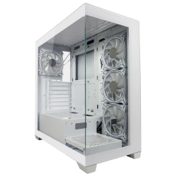 LC-Power Case Gaming 715W Midi-tower, ATX, 4x ARGB fan1x USB-C, 2x USB-A, White - thumbnail 4