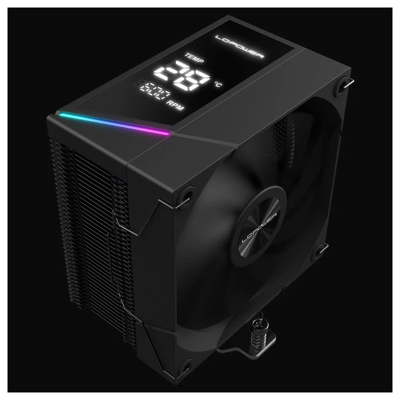LC-Power LC-CC-120-DB6 DIGI Hladnjak – 230W TDP, 120mm, LCD - image 1
