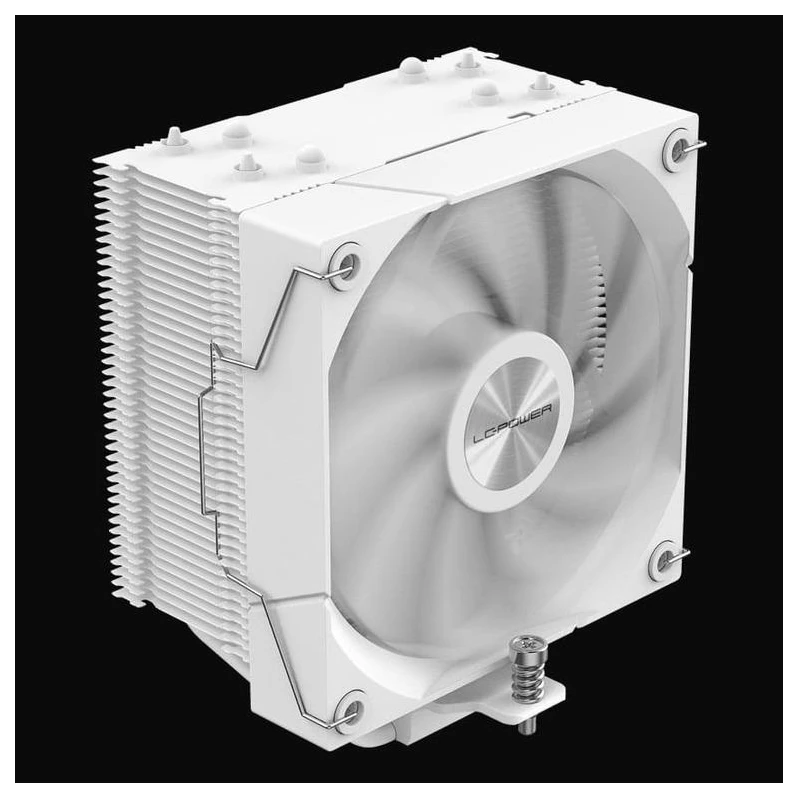 LC-Power LC-CC-120-W4 CPU Hladnjak – Bijeli, 190W TDP, 120mm Ventilator - image 1