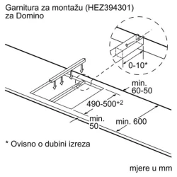 BOSCH Domino Indukcijska Ploča Serie 6 - Brzo, Precizno, Kompaktno - thumbnail 2