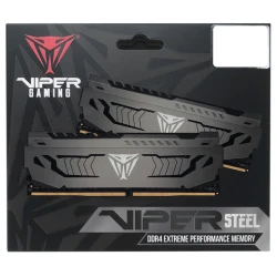 Patriot Viper Steel Performance RAM - DDR4, 32GB, 3600MHz - thumbnail 2
