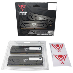 Patriot Viper Steel Performance RAM - DDR4, 32GB, 3600MHz - thumbnail 3
