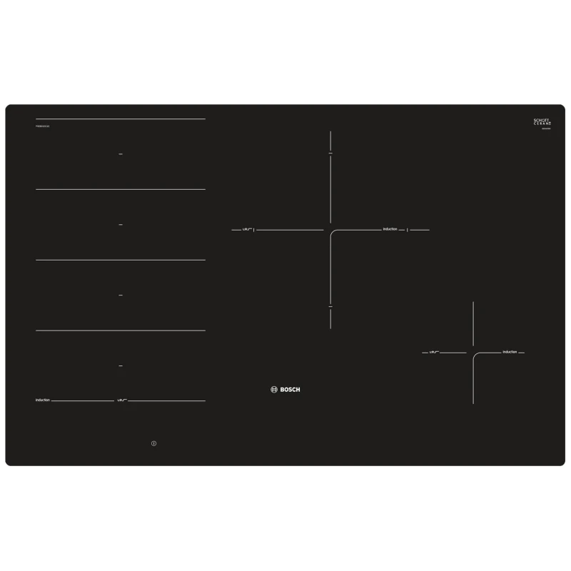 BOSCH indukcijska ploča Serie 8|, 80 cm, bez okvira, FlexIndZone, DirectSelect Premium, ES - image 1