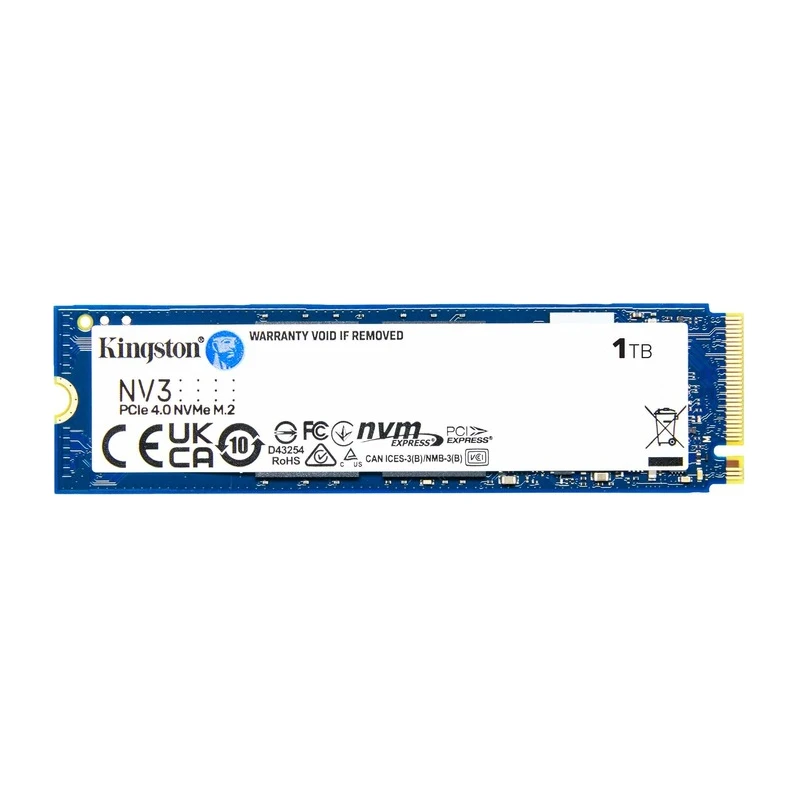 Kingston SSD 1TB NV3NVMe PCIe Gen 4.0x4R/W : 6000/4000MB/s - image 1