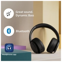 Philips TAH6509BK/00 slušalice,Overhead BT slušalice, do 70h, Noise Cancelling Pro - thumbnail 6