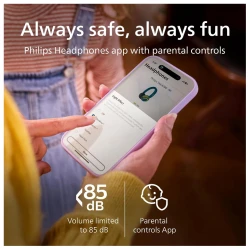 Philips TAK4200 djecije slusBT; LED svjetla; do 45h bateribezicno dijeljenje zvuka; aplikacija - thumbnail 4