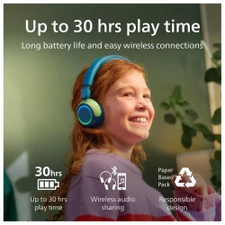 Philips TAK4200 djecije slusBT; LED svjetla; do 45h bateribezicno dijeljenje zvuka; aplikacija - thumbnail 5