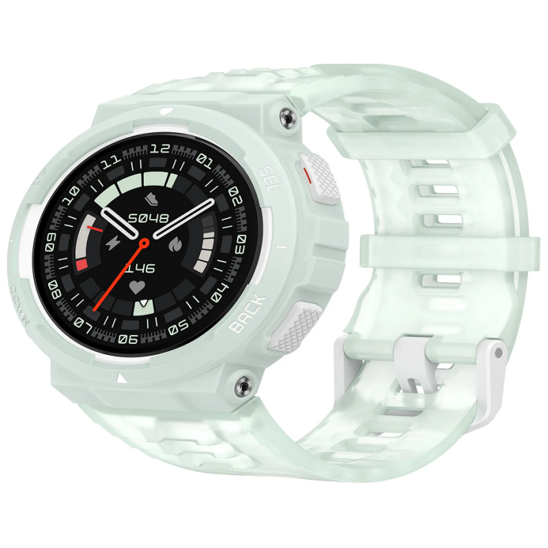 Amazfit Active Edge Mint Zeleni - 1.32", 10 ATM, Adidas - image 1