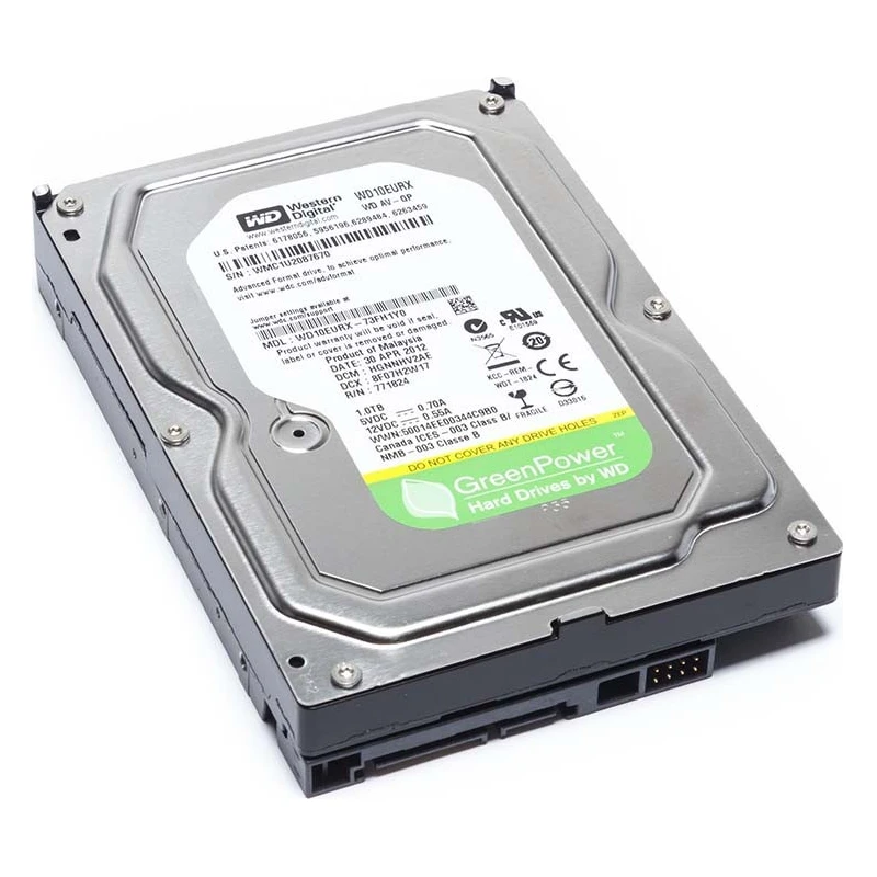 WD HDD 1TB SATA3 64MB AV-GP 6Gb/s - Stabilna i Pouzdana Pohrana - image 1