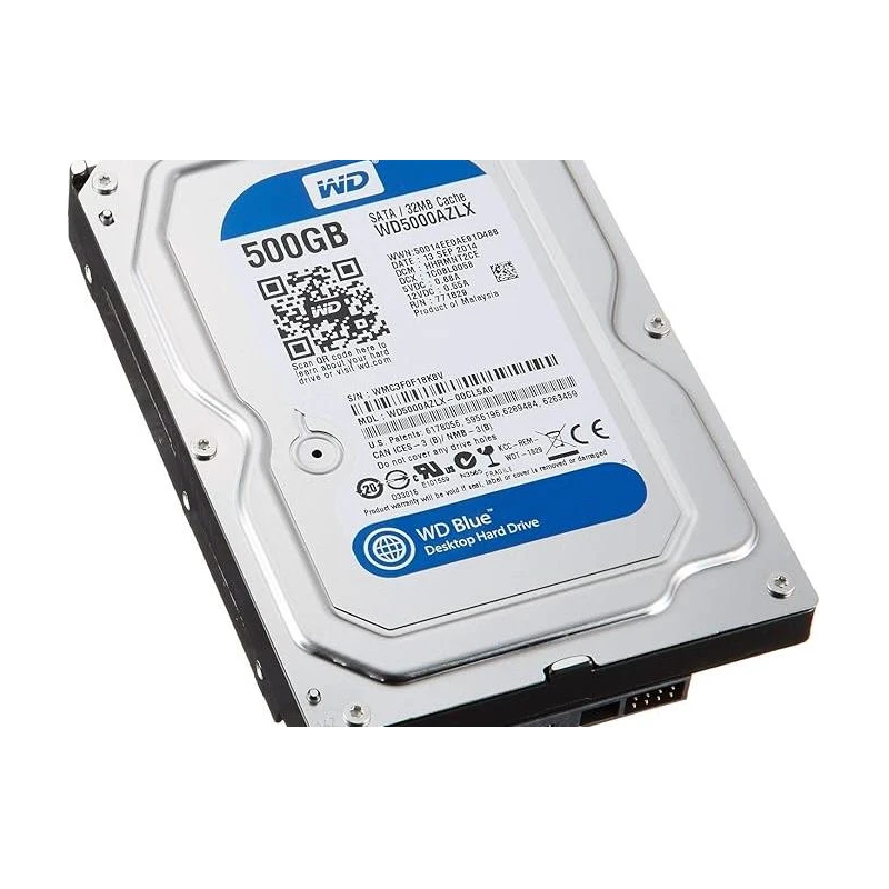 WD Plavi Tvrdi Disk 500GB, SATA3, 32MB, 7200RPM - image 1