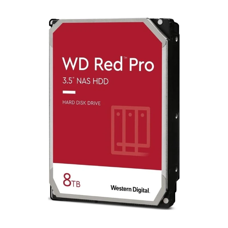 WD HDD 8TB Red Pro 256 7200SATA,NAS HDD - image 1
