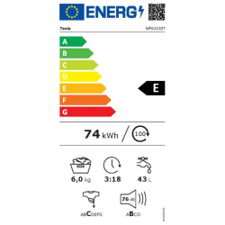 TESLA Veš Mašina WF61030T 6Kg ,1000 obr/min 8 programa ,Std.Motor - thumbnail 1