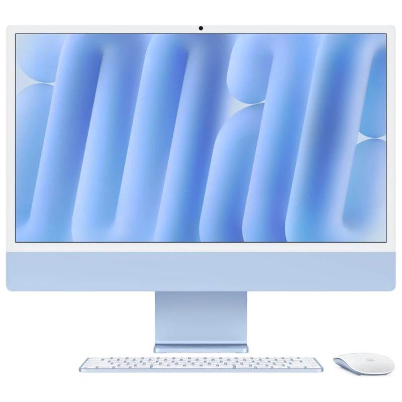 Apple iMac 24" Plavi M4 8-jezgreni CPU/8-jezgreni GPU/16GB RAM/256GB SSD - image 1