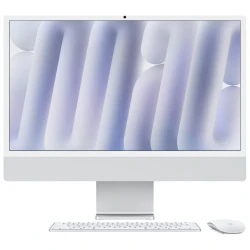 Apple iMac 24 - Srebrni, M4 8C/8C, 16GB RAM, 256GB SSD - thumbnail 1