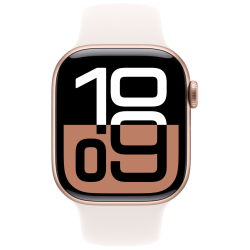 Apple Watch S10 GPS 46mm Rose Gold Alu Case with Light Blush Sport Band - M/L - thumbnail 2