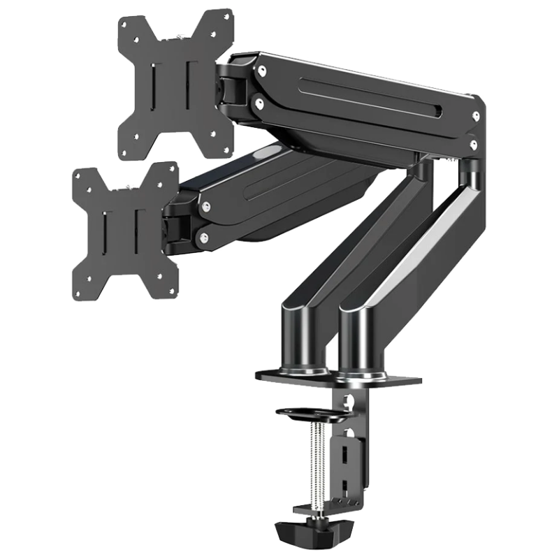 NOSAČ ZA DVA MONITORA ESPERANZA DESK HOLDER WITH GAS SPRING FOR 2 COMPUTER MONITORS 17"-27" MACHE, ERW020 - image 1
