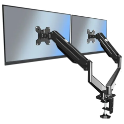 NOSAČ ZA DVA MONITORA ESPERANZA DESK HOLDER WITH GAS SPRING FOR 2 COMPUTER MONITORS 17"-27" MACHE, ERW020 - thumbnail 2