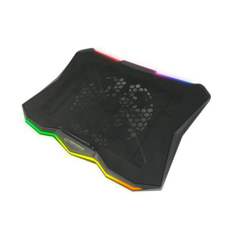 Postolje za notebook gaming ESPERANZA RGB ILLUMINATED GAMING NOTEBOOK, COOLING PAD XALOK, EGC110 - image 1