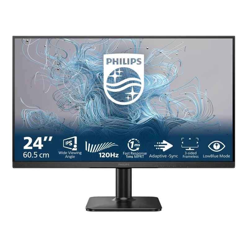 Philips Monitor 24E2N1110/00 - 23.8" IPS, 120Hz, Full HD, 1ms VGA HDMI - image 1