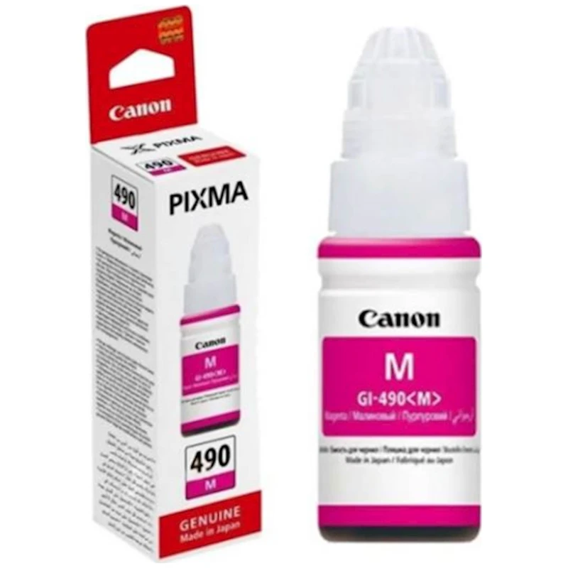 CANON Tinta GI490M - Originalna Magentna, Visok Kapacitet - image 1