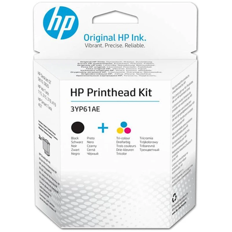 Komplet Glave HP za ink tank 115/315/415 crna + boje - image 1