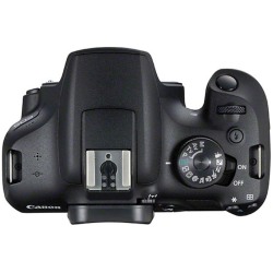 Canon EOS 2000D DSLR Fotoaparat - 24.1MP, Full HD, Wi-Fi, NFC - thumbnail 1