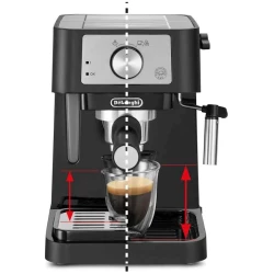 DELONGHI Stilosa EC260.BK Espresso Aparat - 15 Bar, Cappuccino, Kompaktan - thumbnail 4
