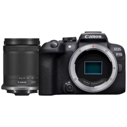 Canon EOS R10 Fotoaparat - APS-C, 4K 60p, Dual Pixel AF, 15fps - thumbnail 1