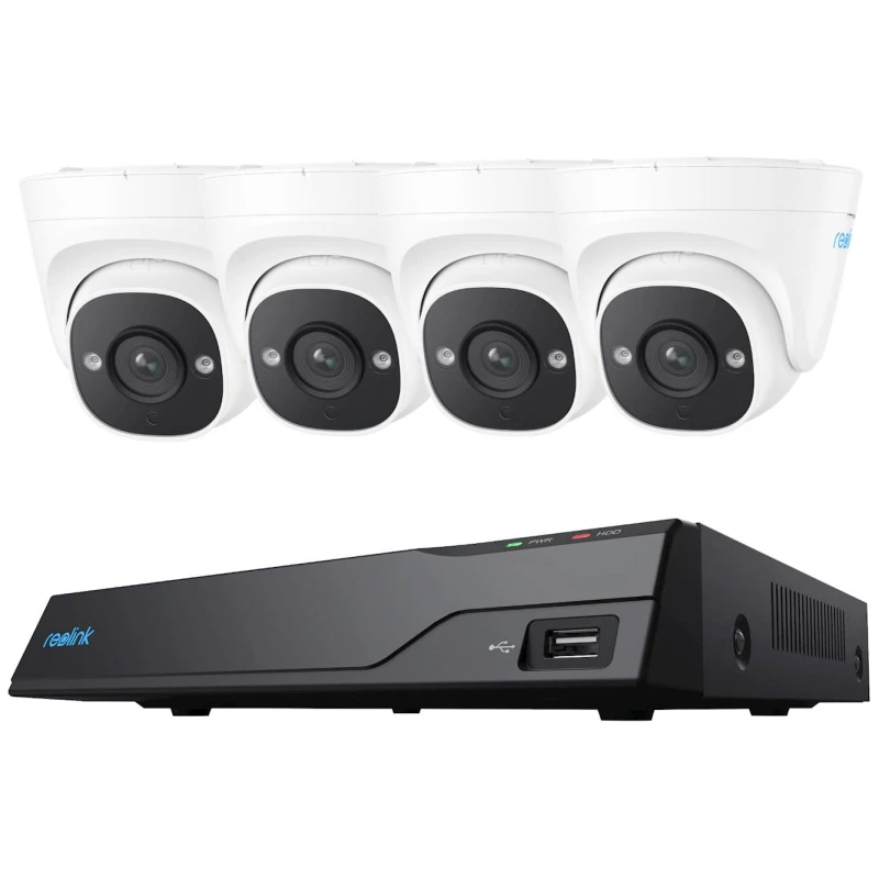 NVR snimač Reolink NVS8-5MD4 5MP, 8 kanalni NVR, 2TB HDD, 4x POE kamera - image 1