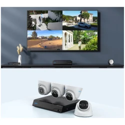 NVR snimač Reolink NVS8-5MD4 5MP, 8 kanalni NVR, 2TB HDD, 4x POE kamera - thumbnail 2