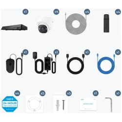 NVR snimač Reolink NVS8-5MD4 5MP, 8 kanalni NVR, 2TB HDD, 4x POE kamera - thumbnail 3