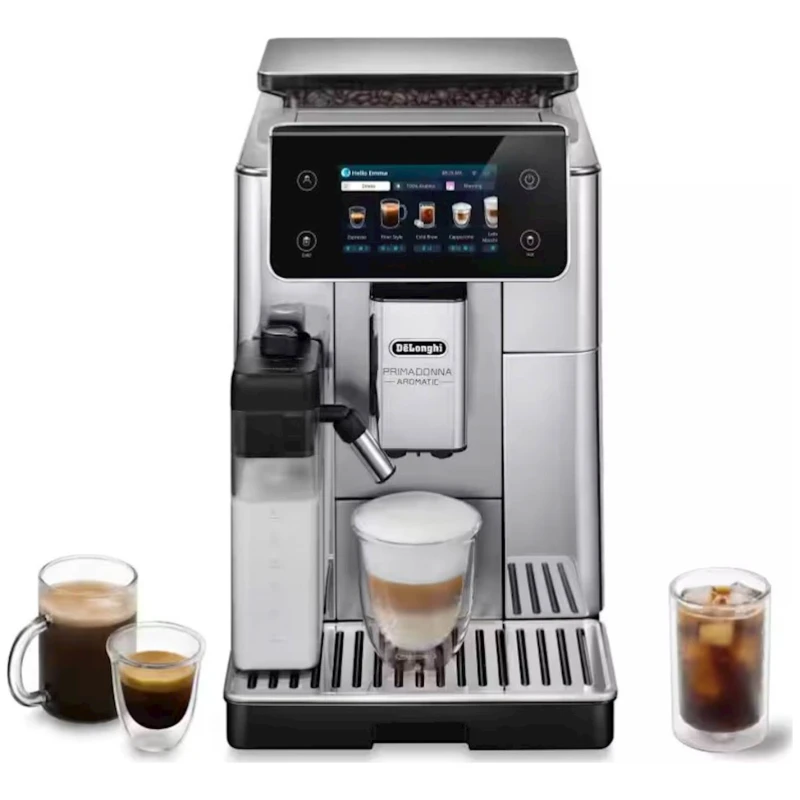De'Longhi PrimaDonna Aromatic - Bean Adapt, LatteCrema, 5" Ekran - image 1