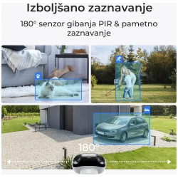 Reolink IP Kamera Argus serija B740X 4K, 180° dupla leća, nočni vid ColorX, Baterijska. - thumbnail 6
