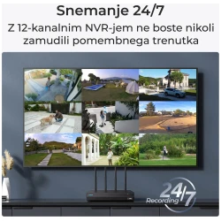 Reolink NVR snimač NVS12W 16MP, Wi-FI 6, 2TB HDD, 12 kanalni NVR - thumbnail 3