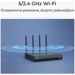 Reolink NVR snimač NVS12W 16MP, Wi-FI 6, 2TB HDD, 12 kanalni NVR - thumbnail 5
